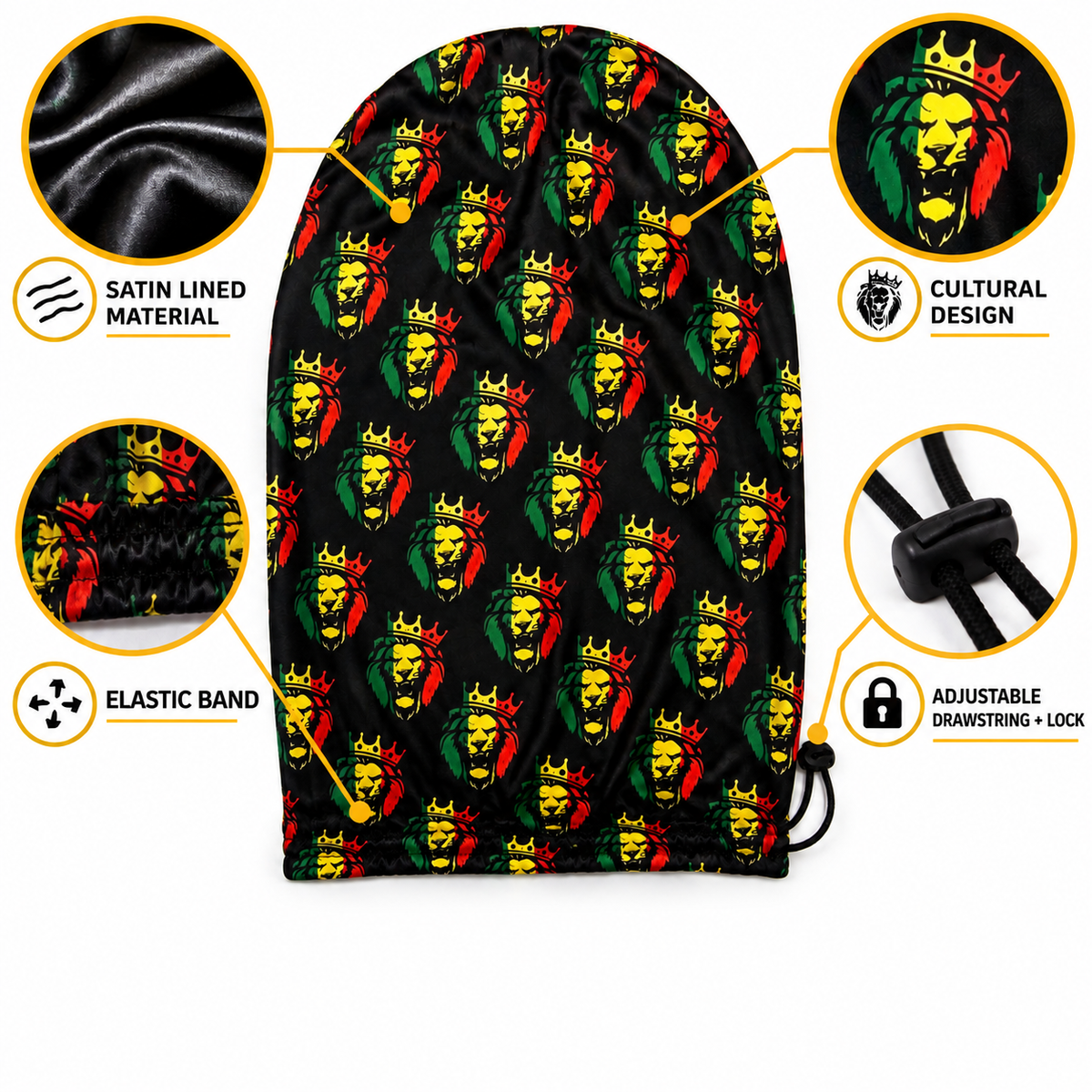 King of the Jungle Loc Cap