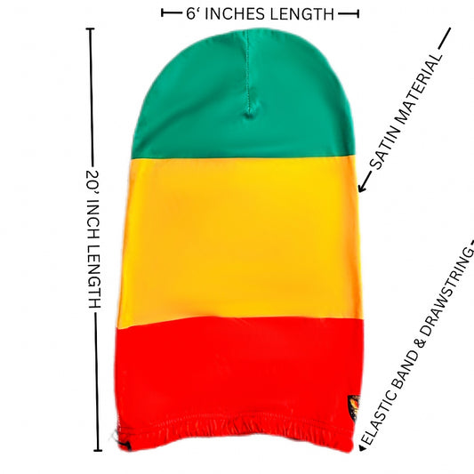 Red, Gold, & Green Loc Cap