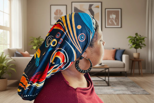 Multi Colored Swirl Loc Cap