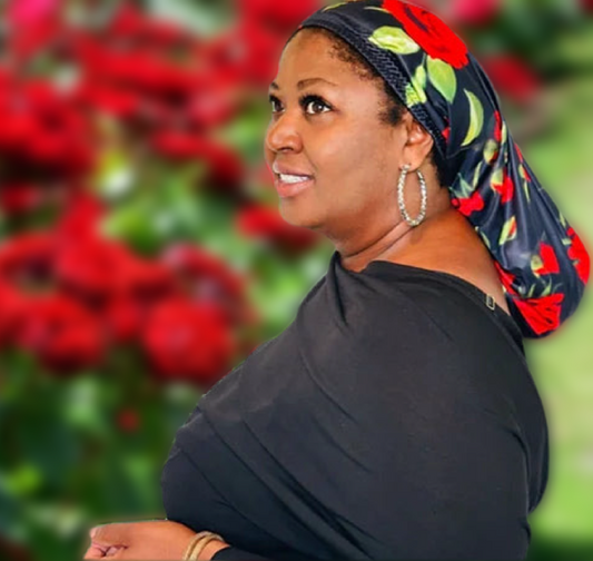 Red Roses Loc Cap