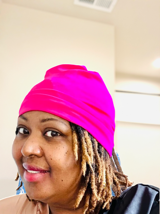 Pink Skully Cap