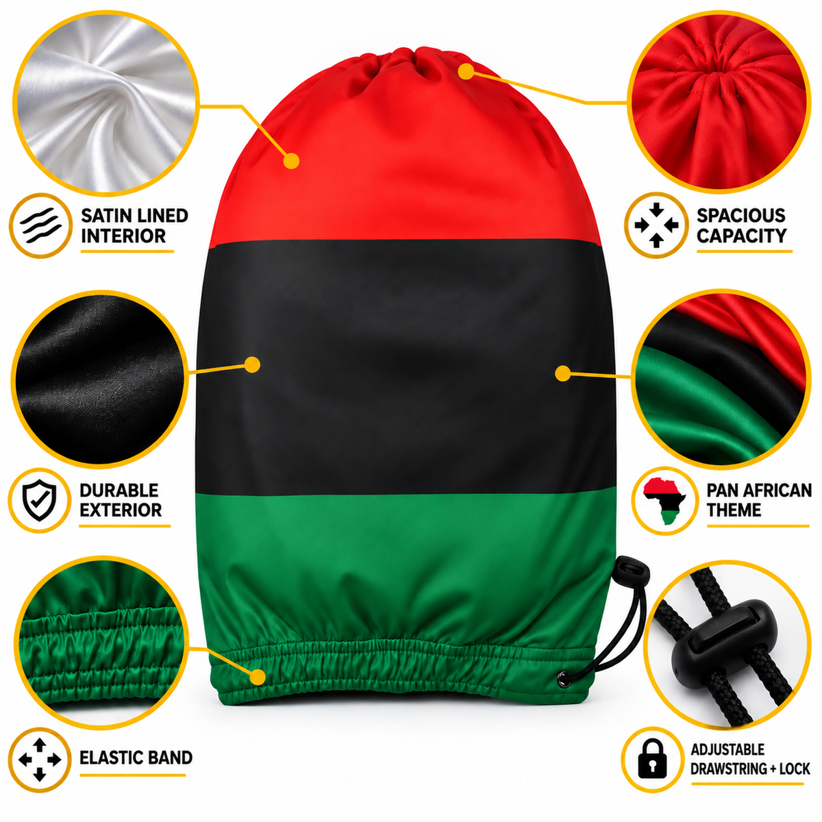 Pan-African Loc Cap