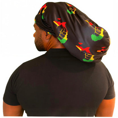 Black Fist Loc Cap