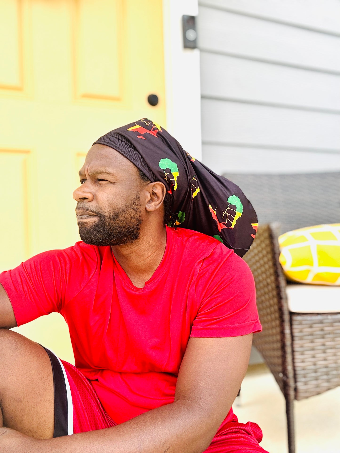 Black Fist Loc Cap