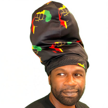 Black Fist Loc Cap