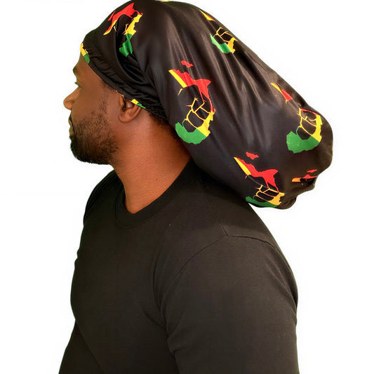 Black Fist Loc Cap