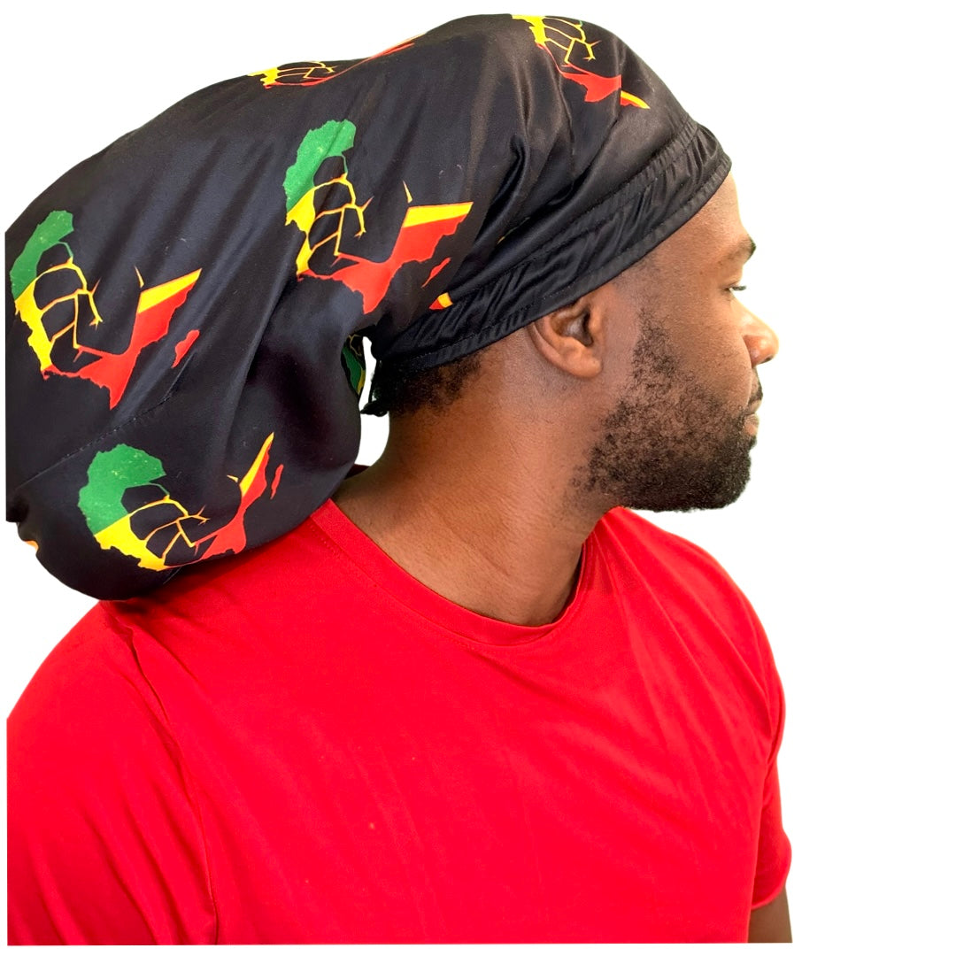 Black Fist Loc Cap