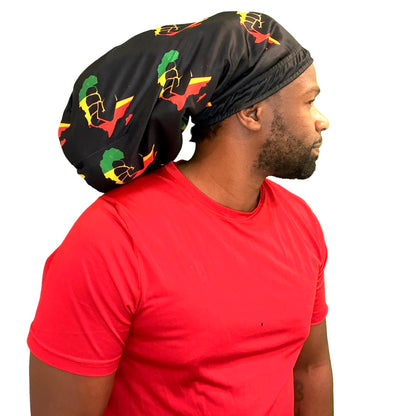 Black Fist Loc Cap