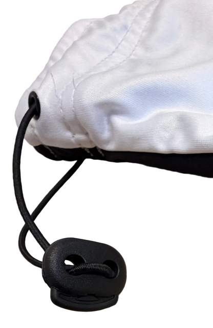 Black & White Loc Cap