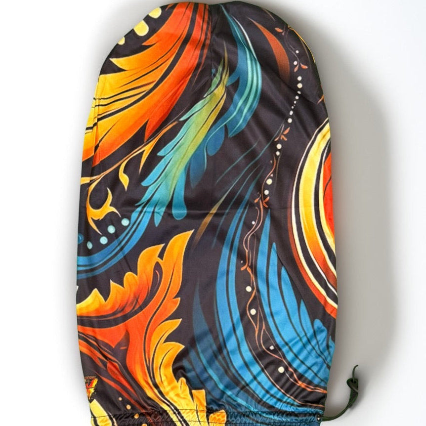 Multi Colored Swirl Loc Cap