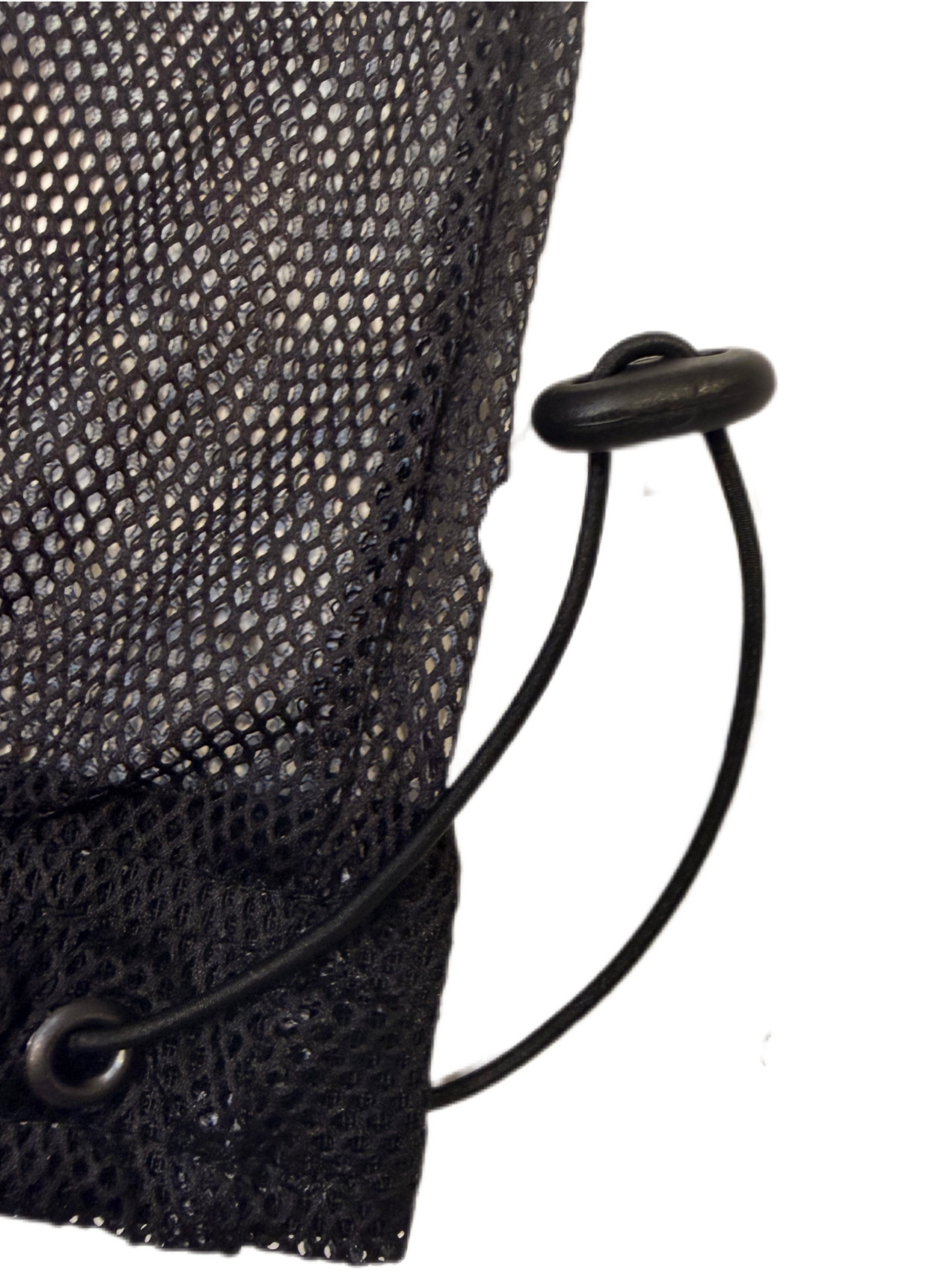 Black Mesh Loc Cap