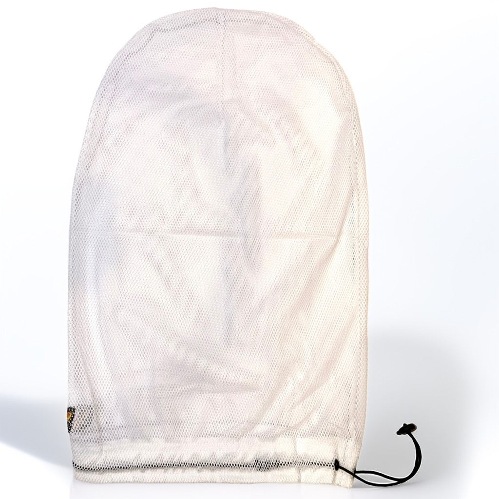 White Mesh Loc Cap