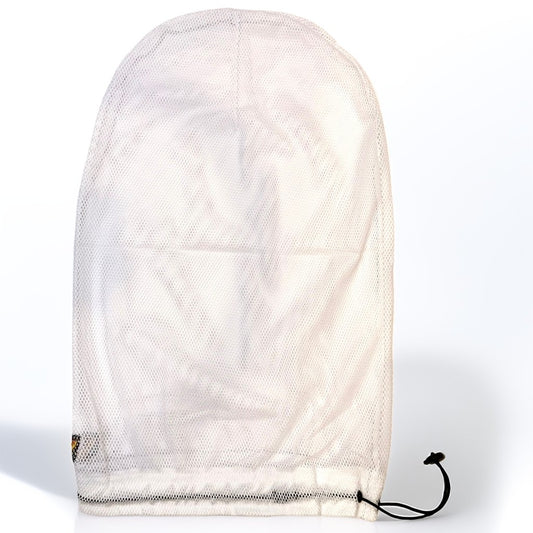 White Mesh Loc Cap