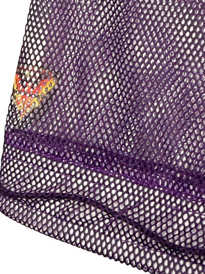 Purple Mesh Loc Cap