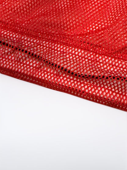 Red Mesh Loc Cap