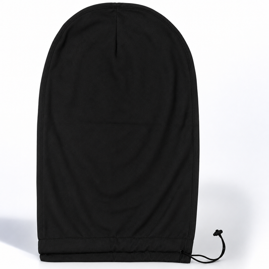 Solid Black Loc Cap