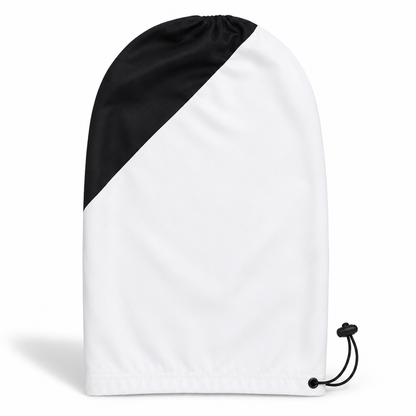 Black & White Loc Cap