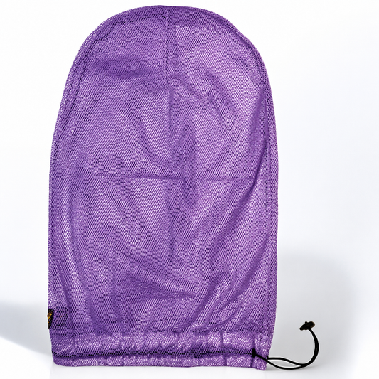 Purple Mesh Loc Cap