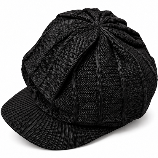 Black Insulated Beanie